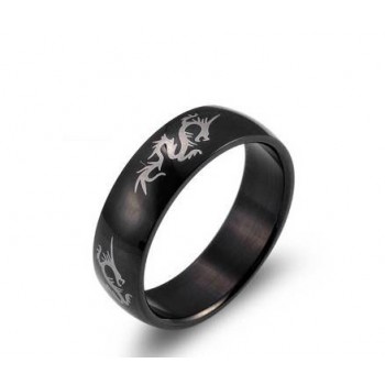 Dragon Ring in stainless steel