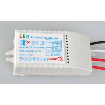 LED driver + LED controller for LED holiday lights