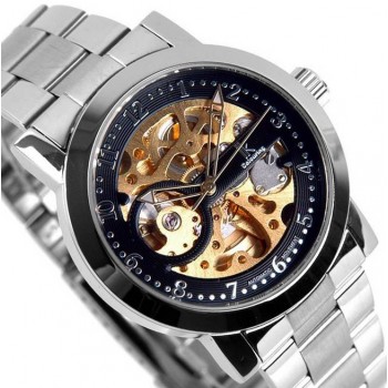 Men's double-sided hollow series automatic mechanical watch