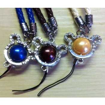 Mobile phone Straps with round ball