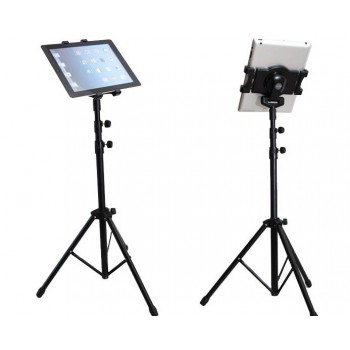 Universal folding aluminum floor stand for Tablet PC