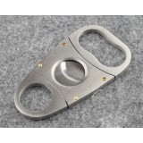 Classic series stainless steel cigar cutter
