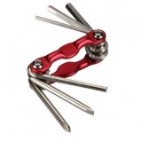 Folding Multifunctional 6 in 1 bicycle repair tools
