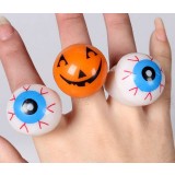 Halloween soft rubber flash ring