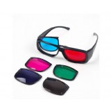 HD 3d glasses / three sets of lenses