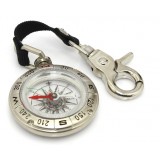 Mini metals compass with keychain