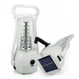 Solar + Dynamo 36 LED camping lamp with hook