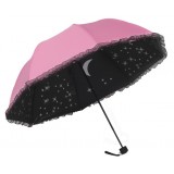 UV protection stars and moon umbrellas