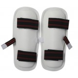 white PU taekwondo Legguards